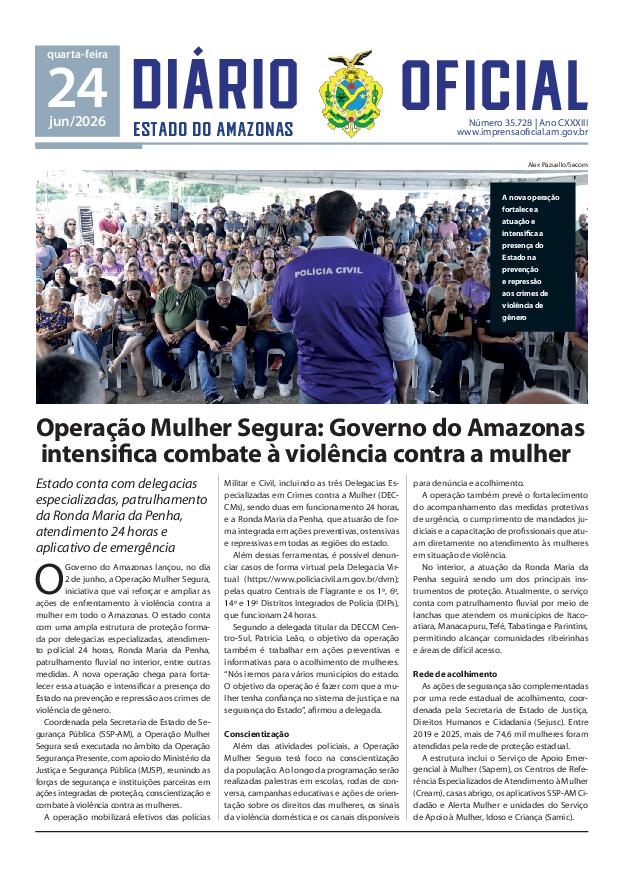 Diário Oficial / Home